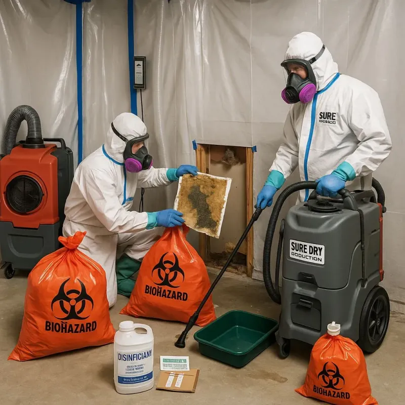 Contaminated Water Handling Protocols process in Lodi, CA