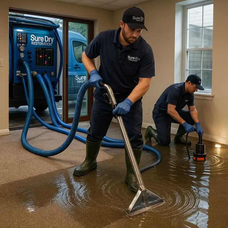Water Extraction and Removal process in Lodi, CA